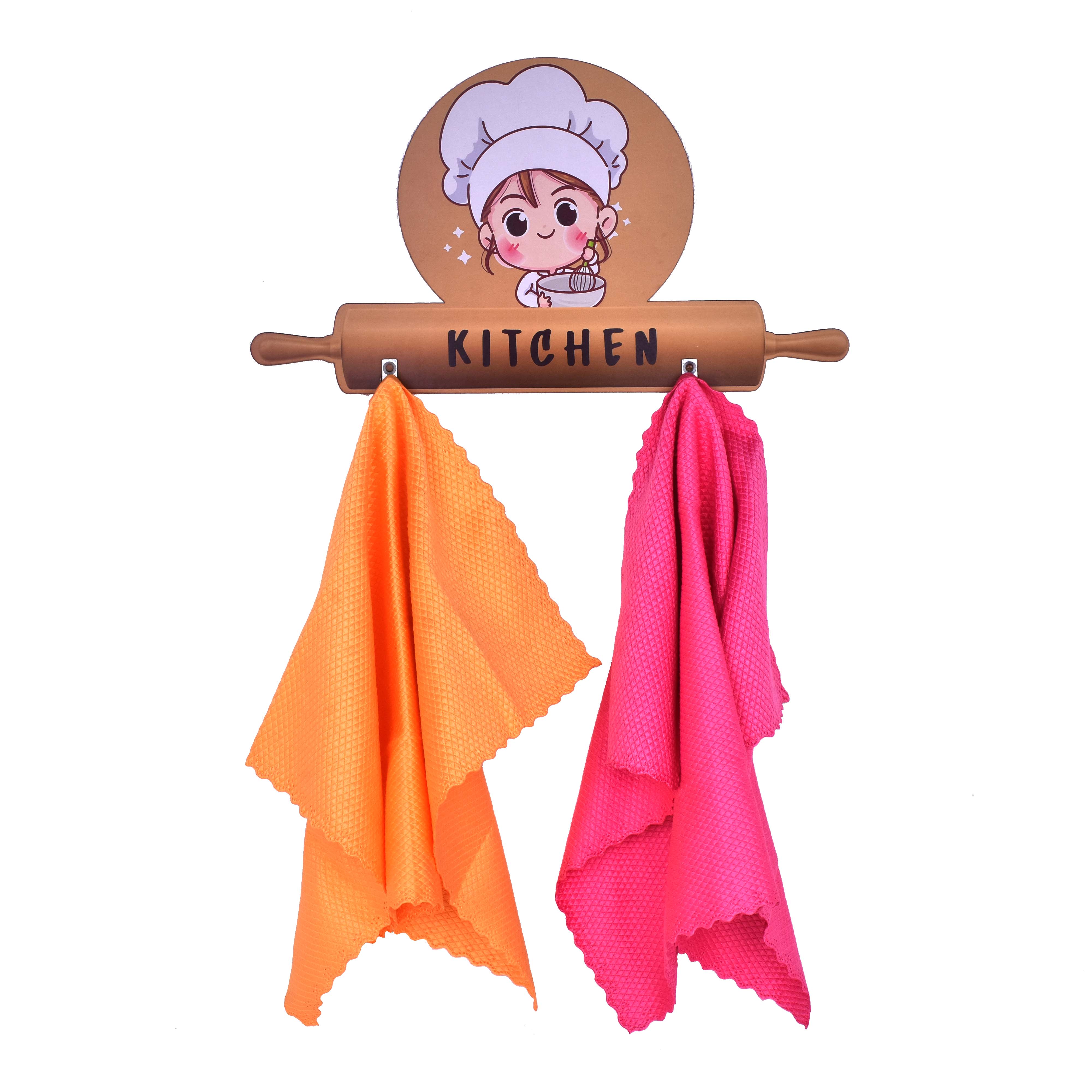 Ahşap Dekoratif Çok Amaçlı Mutfak Askısı Kitchen